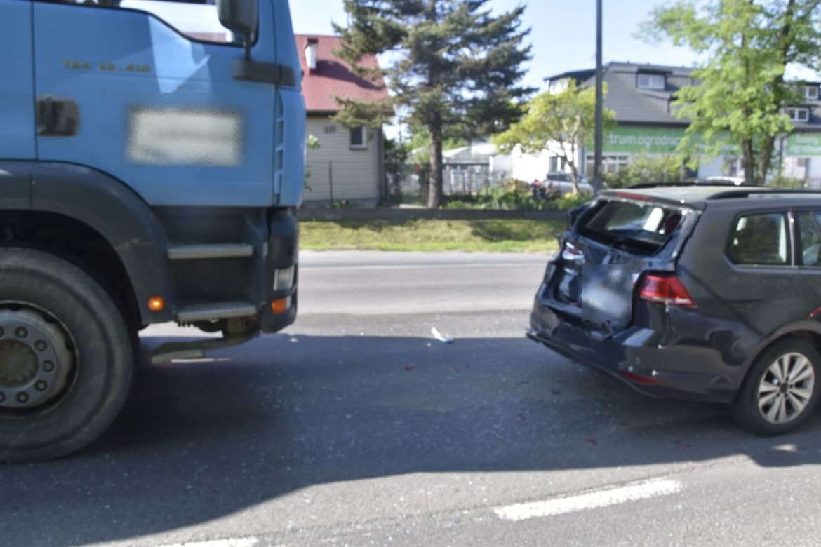 Seria kolizji na ulicacj Tarnowa i trwasach regionu