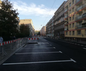 Przebudowa ulic w centrum Szczecina - listopad 2020
