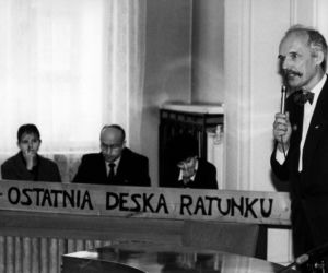 Młody Janusz Korwin-Mikke. Zobacz, kim był