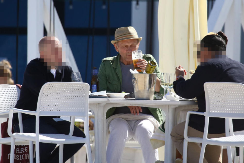 Andrzej Chyra w Sopocie bez zęba i bez alkoholu 