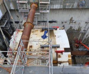 Maszyna TBM prawie gotowa do drążenia tunelu pod Świną