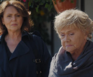 M jak miłość odc. 1908. Barbara (Teresa Lipowska), Marysia (Małgorzata Pieńkowska)