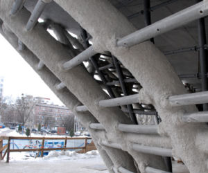Budowa Muzeum Historii Żydów Polskich (grudzień 2010)