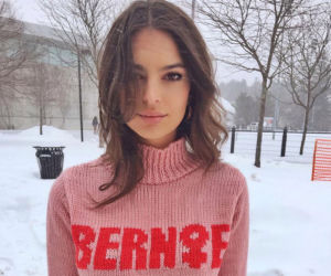 Bernie Sanders pokonał Hillary Clinton! Piersi Emily Ratajkowski pomogą mu zostać prezydentem 