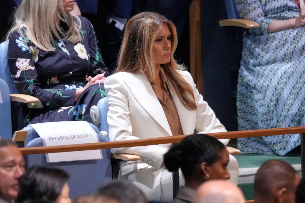 Melania Trump zadała szyku w ONZ