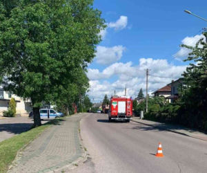 Wypadek w Puńsku. Zginął kierowca motoroweru