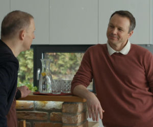 Barwy szczęścia odc. 3391. Bruno (Lesław Żurek), Łukasz (Michał Rolnicki)