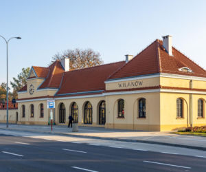 Dawny dworzec Kolei Wilanowskiej w Warszawie po remoncie