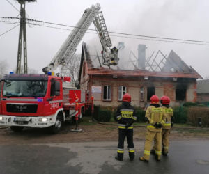 Pożar w Gostkowie koło Torunia. 12 zastępów straży w akcji