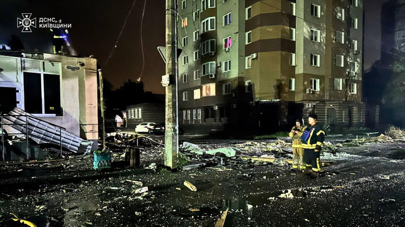 Zmasowany atak Rosjan na Ukrainę