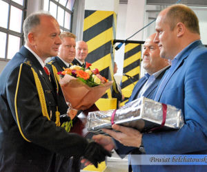 Komendant bełchatowskiej PSP odchodzi na emeryturę. Wojciech Jeleń pożegnał się dziś ze strażakami!