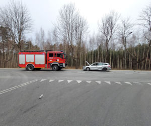 Wypadek na Iłżeckiej w Starachowicach 16.03.2022