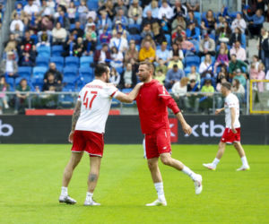 Gwiazdy na meczu TVP - Artyści