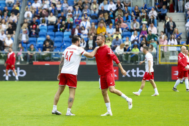 Gwiazdy na meczu TVP - Artyści