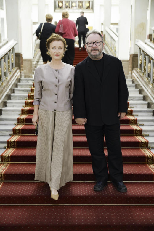 Gabriela Muskała i Zbigniew Zamachowski