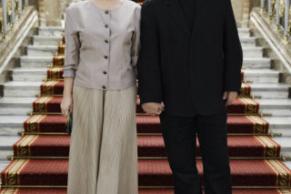 Gabriela Muskała i Zbigniew Zamachowski