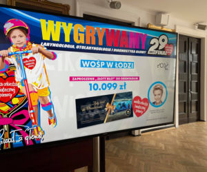 WOŚP w Łodzi. Ile wylicytowały władze miasta?