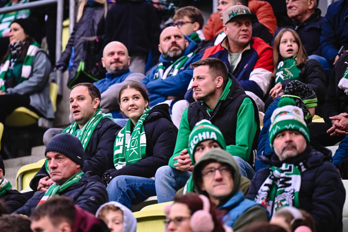 Lechia Gdańsk - Widzew Łódź: Zdjęcia kibiców z meczu 15. kolejki PKO BP Ekstraklasy