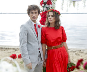 Na Wspólnej, odc. 3199. Jarek (Wojciech Rotowski), Eliza (Katarzyna Chorzępa)