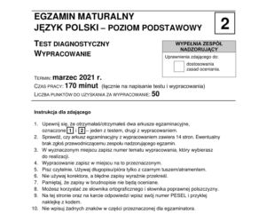 Matura próbna 2021: Polski. Odpowiedzi i arkusze sprawdzisz tutaj