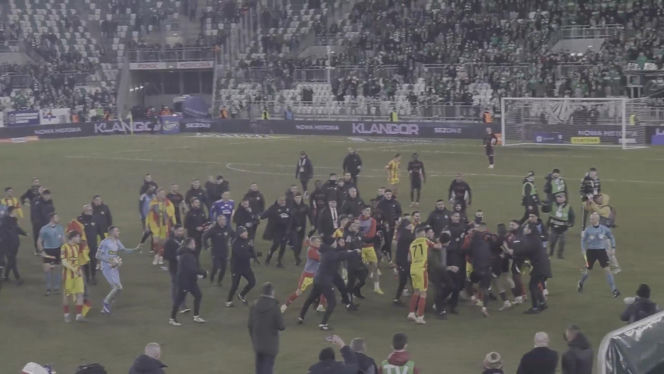 Radomiak - Korona: Awantura na boisku