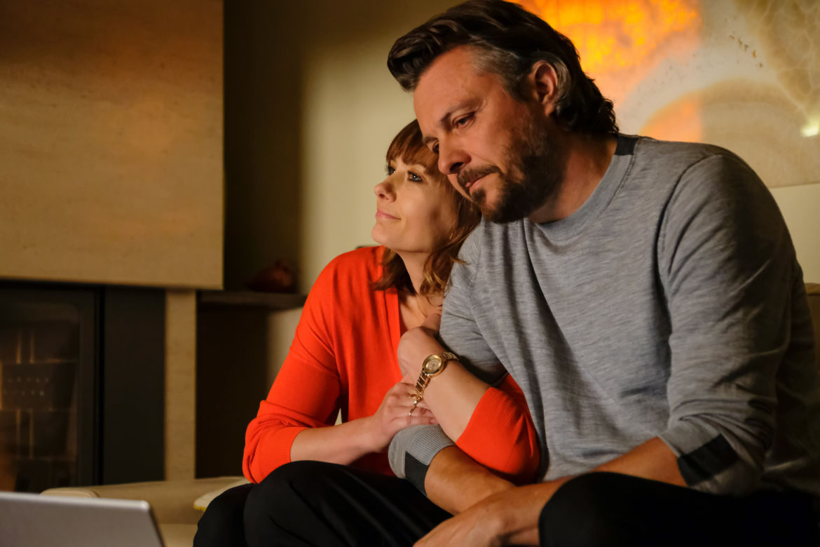 Przyjaciółki, odc. 164: Zuza (Anita Sokołowska), Janek (Marek Bukowski)
