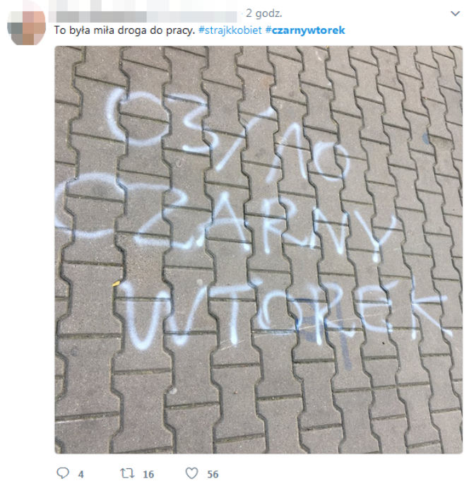 "Czarny Wtorek - Wielka Zbiórka ". Strajk kobiet w całej Polsce