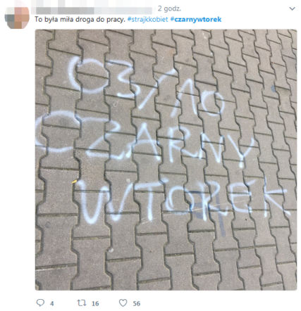 "Czarny Wtorek - Wielka Zbiórka ". Strajk kobiet w całej Polsce