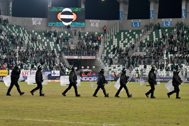 Wielka awantura na meczu Korona - Radomiak