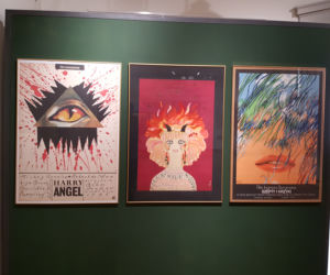 Wystawa artystycznych plakatów filmowych w muzeum
