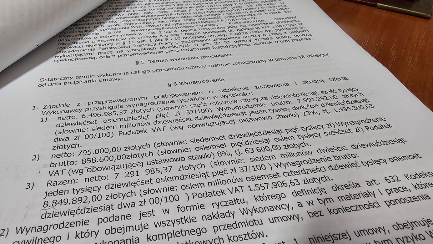 Przebudowa parku w Drawsku Pomorskim 