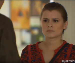 M jak miłość, odc. 1468. Łukasz (Jakub Józefowicz),Katia (Joanna Jarmołowicz)