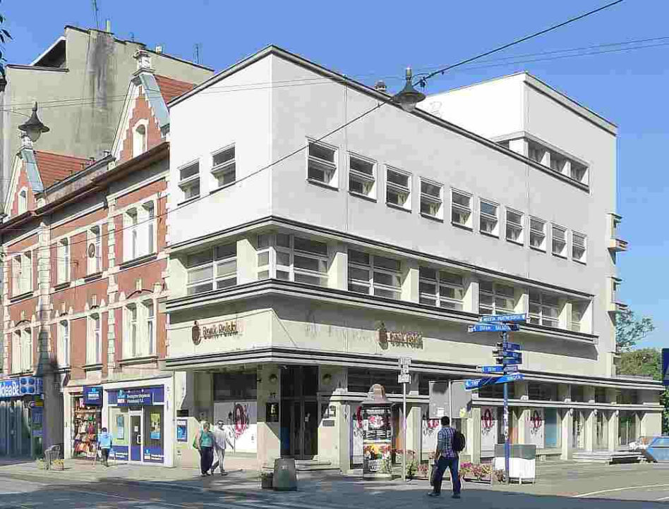 Dom towarowy w gliwicach, proj. Erich Mendelsohn, fot. R. Nakonieczny