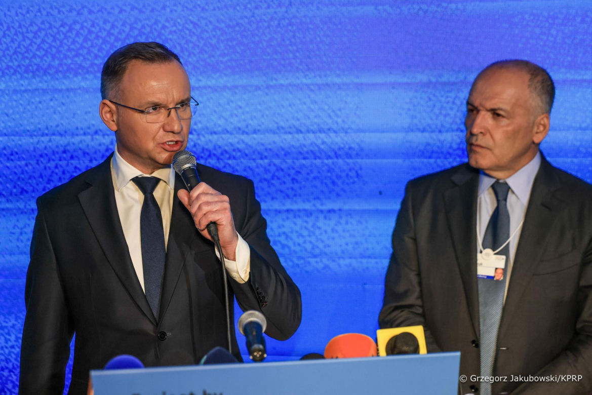 Andrzej Duda spotkał się w Davos z Wołodymyrem Zełenskim