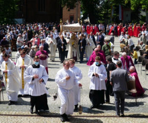 Procesja Bożego Ciała w Poznaniu 03.06.2021 