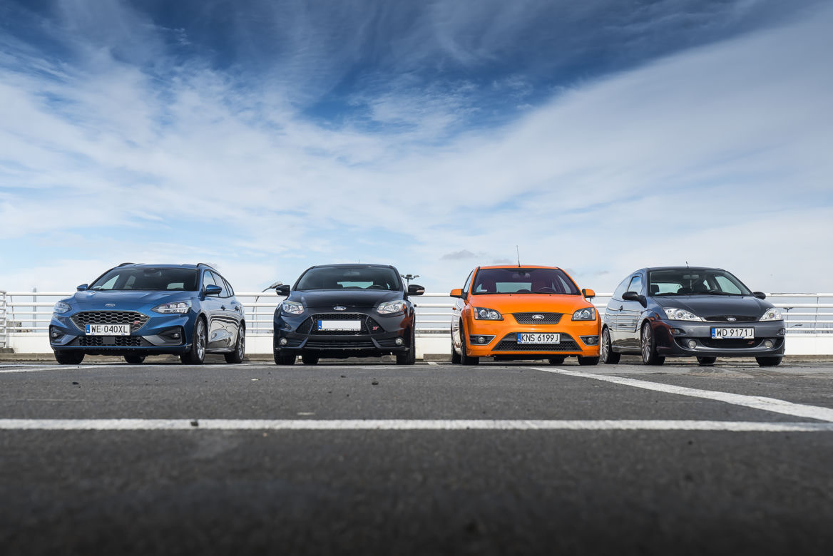 Ford Focus ST - cztery generacje hot-hatcha