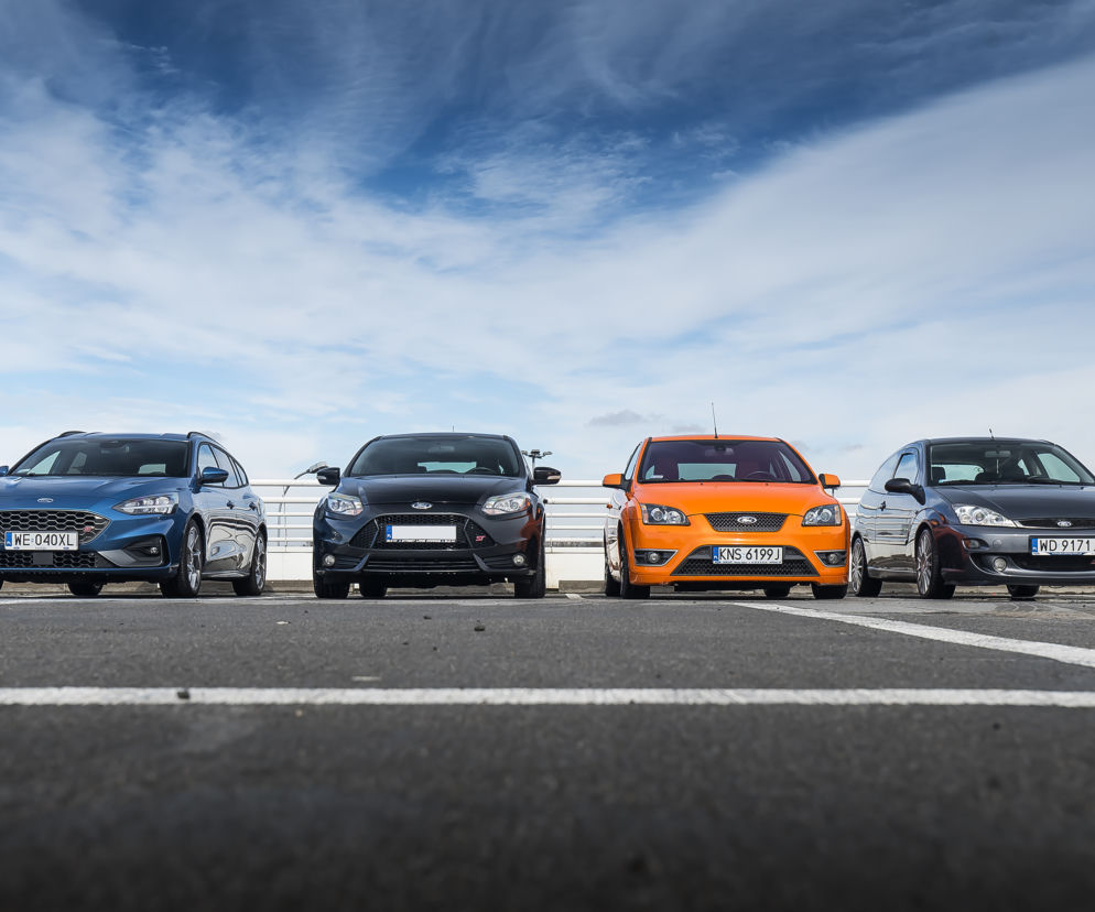 Ford Focus ST - cztery generacje hot-hatcha