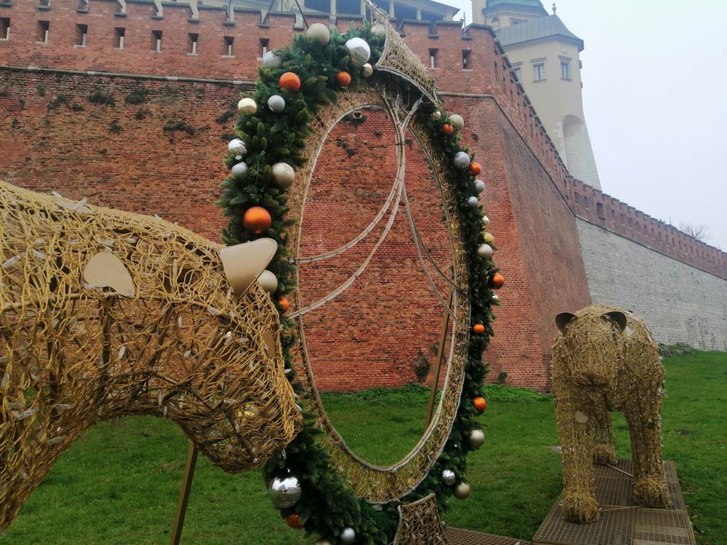 Świąteczne dekoracje w Krakowie