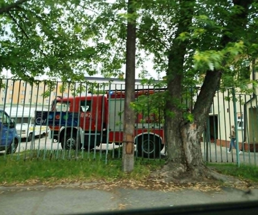 Siedlce: Zadymienie w budynku STBS przy ul. Starowiejskiej