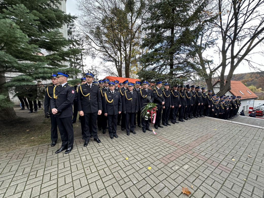 Uroczystości pogrzebowe śp. sekc. Bartosza Błyskala 