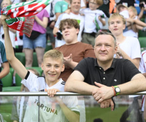 Legia Warszawa - Zagłębie Lubin: Zdjęcia kibiców