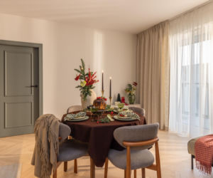 Mieszkanie w świątecznej aranżacji