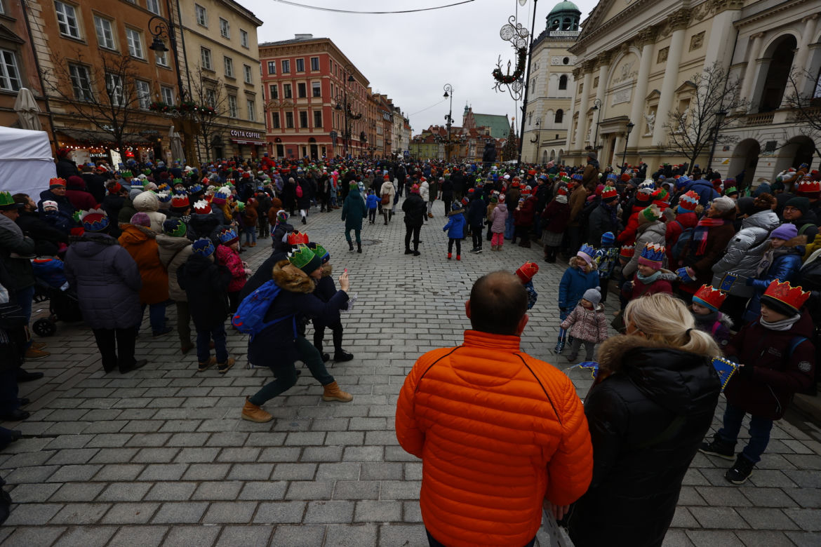 Orszak Trzech Króli 2023 przeszedł przez Warszawę