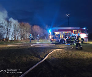 DRAMAT w Zalasowej. Gospodarz stracił w pożarze materiały na remont domu