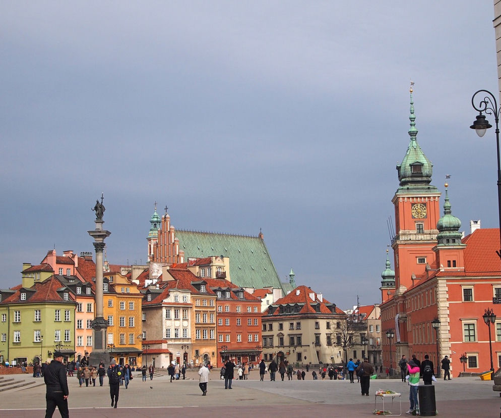 Plac Zamkowy i Stare Miasto w Warszawie