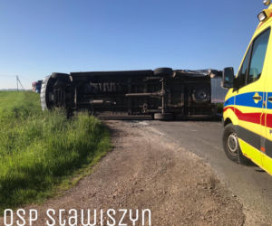 Zderzenie busa z samochodem osobowym. Ranna została niepełnosprawna 10-latka!