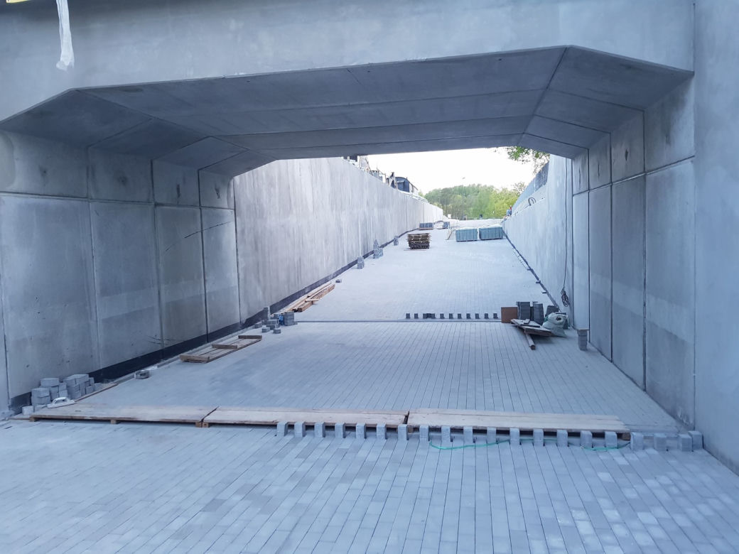Olsztyn. W wakacje piesi i rowerzyści skorzystają z tunelu na ul. Jeziornej [ZDJĘCIA]
