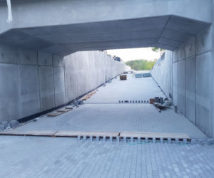 Olsztyn. W wakacje piesi i rowerzyści skorzystają z tunelu na ul. Jeziornej [ZDJĘCIA]