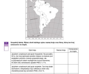 Próbna matura 2026 geografia. Wszystkie ODPOWIEDZI i ARKUSZE CKE i 15.01.2026.