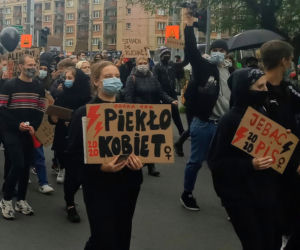 Protest kobiet w Szczecinie - 28.10.2020
